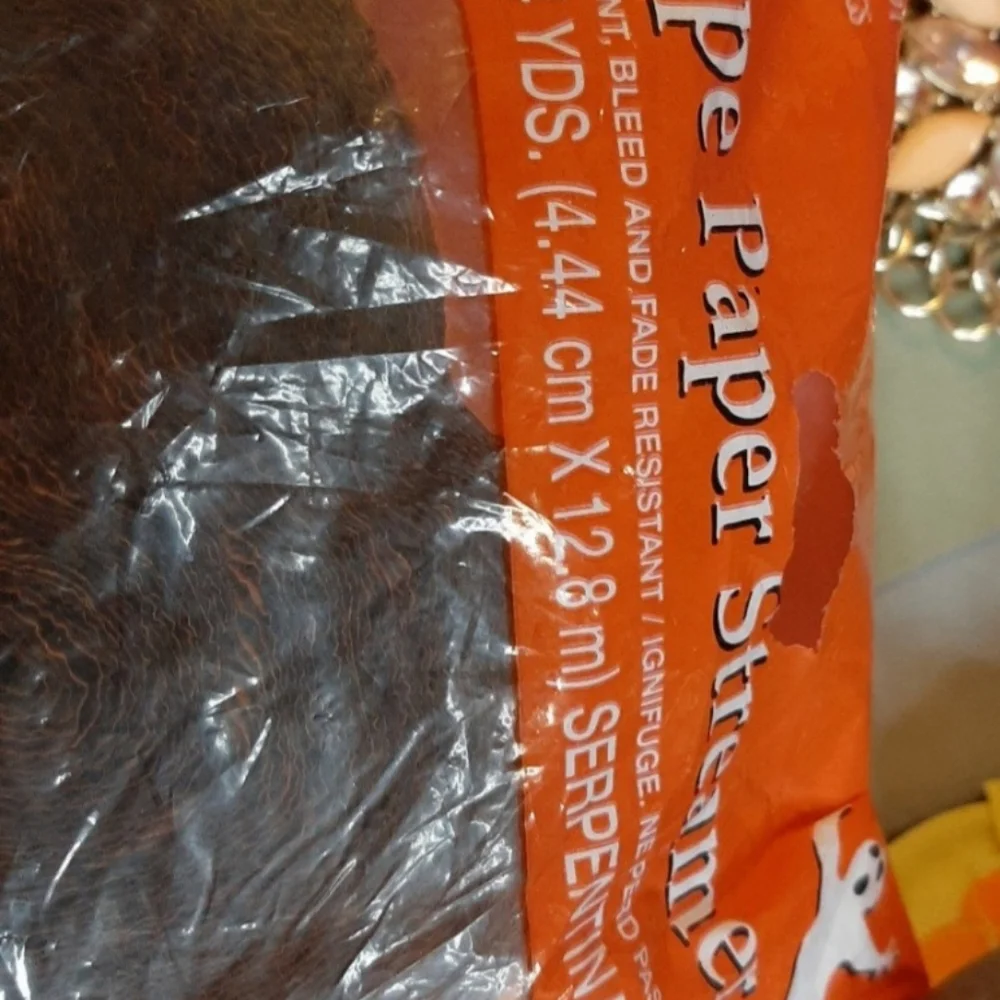 American Greetings double Halloween streamer new